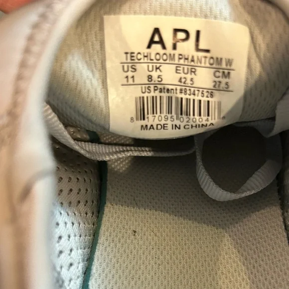 APL Sneaker Women's TechLoom Phantom Gray Sz 11 - Picture 5 of 10